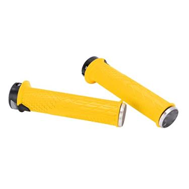 Imagem de Acouto 2 Peças de Punhos de Guiador de Mountain Bike Com Trava de Borracha Confortável - Punhos Antiderrapantes de 22,2 Mm, Absorção de Choque e Estabilidade Aprimoradas, Guidões Mais Padrão