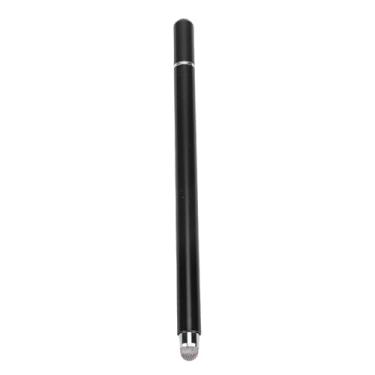 Imagem de Asixxsix Stylus e Suporte, Caneta Stylus de Ponta Dupla 2 Em 1 Com Pontas de Malha e Disco para Calendário Skylight de 15 Polegadas, 2 de Reposição Sobressalentes e 1 Clipe, (BLACK)