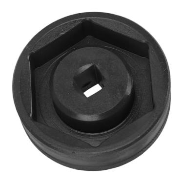 Imagem de Keenso Conjunto de Soquete de Porca de Eixo, Ferramenta de Soquete de Porca de Eixo de Roda Traseira de 60 Mm Unidade de 1/2 Polegada de Aço de Alta Resistência Com Torque de 700 Nm