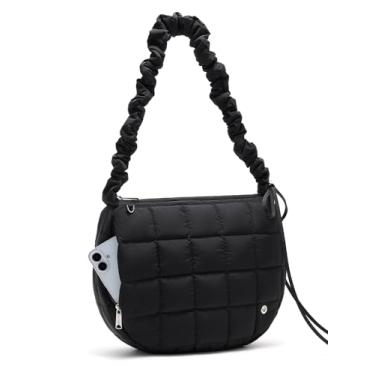 Imagem de WESTBRONCO Bolsas transversais femininas de nylon, Preto