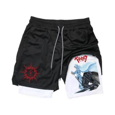 Imagem de Shorts Masculinos Respiráveis De Secagem Rápida Para Basquete E Corrid