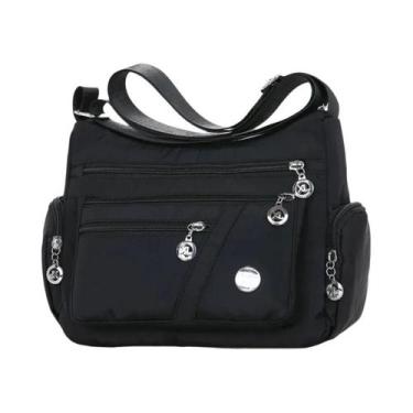 Imagem de Bolsa Tote Feminina Grande Capacidade Impermeável De Nylon Moda Casual