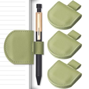 Imagem de SESENSE Conjunto de suporte magnético para caneta – 3 peças de porta-lápis magnético para cadernos, diários, calendários, tamanho padrão