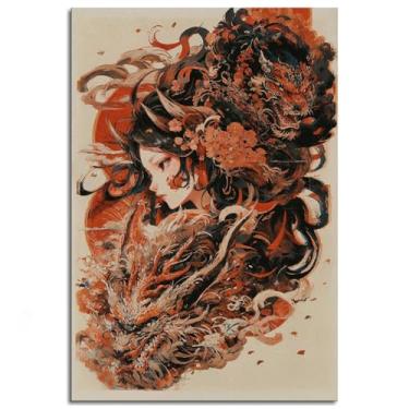 Imagem de Geostate Poster Fantasy Canvas Prints Netcarshow Wall Art For Home 1 painéis Decorações sem moldura 30,5 x 20,3 cm