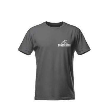 Imagem de Kit 5 Camiseta Profissão Construtor Malha Fria Várias Cores - Sete Set