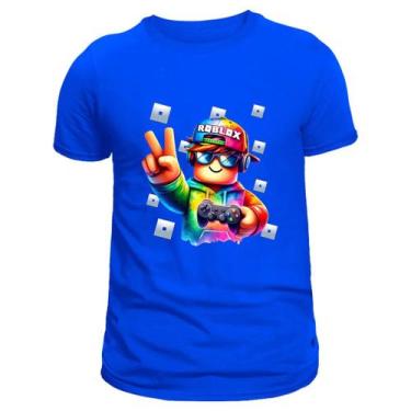 Imagem de Camisa estampa Roblox Jogo camiseta infantil 1-16 e adulto P ao GG - D