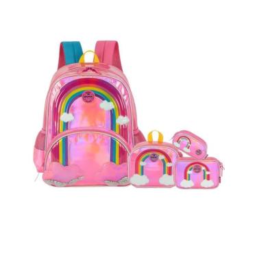 Imagem de Kit Up4You Mochila Costas + Lancheira + Estojo Box E Triplo