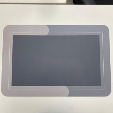 Imagem de KIT1~KIT4 Tapete Banheiro Super Antiderrapante Absorvente de Secagem Rápida Para Banheiro/Cozinha/Porta De Entrada (4,Cinza claro Quadrado)