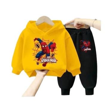 Imagem de Conjunto De Moletom E Calça Para Crianças Do Homem-Aranha, Marvel, Pri
