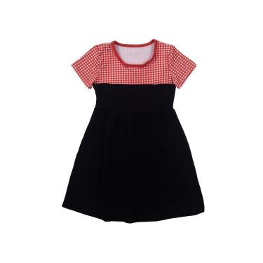 Imagem de Vestido Infantil Destak Xadrez Menina-Feminino