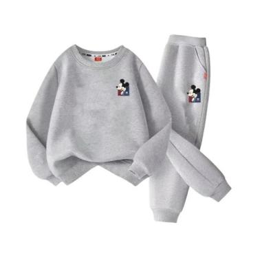 Imagem de Conjunto De Moletom De Algodão Para Bebês, Meninos E Meninas, Disney M