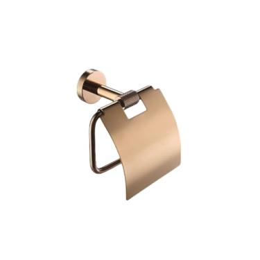 Imagem de 3FLQOOPP Suporte de parede de ouro rosa para banheiro, ferragens de banheiro, suporte de papel, barra de toalha, trilho, varão, cabide, cabide de banheiro, conjunto de acessórios de banheiro, barra de
