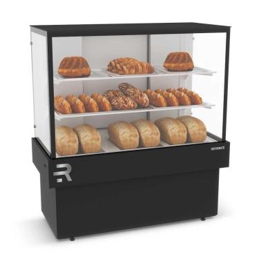 Imagem de Vitrine Confeitaria Seca 1,10mt Vanguard Plus Com Tampo Aproveitável Cvps1100 220V Refrimate