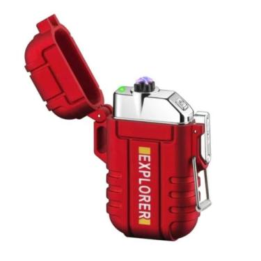 Imagem de Isqueiro Elétrico Plasma Usb A Prova Dágua Recarregável Acendedor - Me