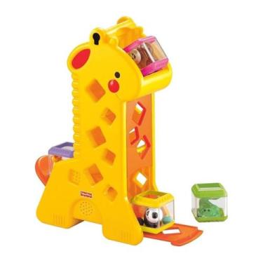 Imagem de Girafa com blocos fisher price - mattel b4253