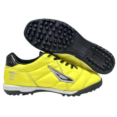 Imagem de Chuteira Couro Classic Diavolo Society Sola Amortecida-Masculino