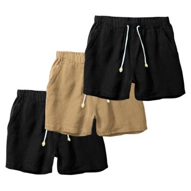 Imagem de Kit 3 Shorts Hyve Casual Masculino-Masculino