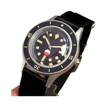 Imagem de Relógio De Mergulho Automático Masculino 40mm 200m À Prova d'Água Com 