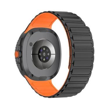 Imagem de Pulseira De Silicone Para Samsung Galaxy Watch 8, 46mm, 40mm, 44mm, Es