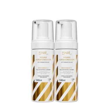 Imagem de Skelt Mousse Autobronzeador - Bronze Médio 140ml (2 unidades) - skelt 