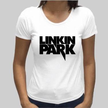 Imagem de Camiseta Baby Look Feminina Linkin Park Rock 100% Algodao - NoBrand, B