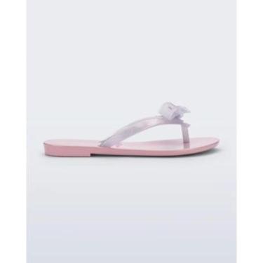 Imagem de Chinelo Mini Melissa Harmonic M-Lover Infantil Rosa/Perolado-Feminino