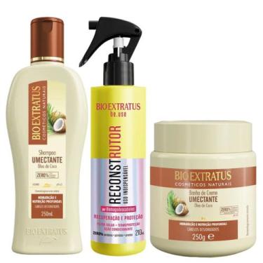 Imagem de Shampoo+Banho de Creme 250ml Coco+Be.Use 210ml Bio Extratus - COCSHBC2