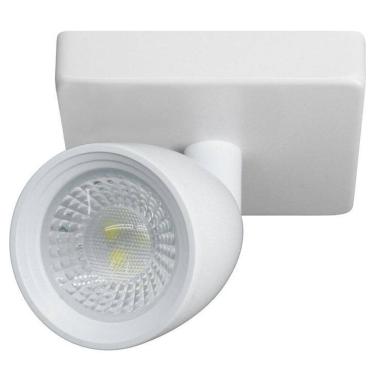 Imagem de Luminária Spot Taschibra LED Direct, Branco, 1 lâmpada, 6500K