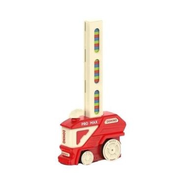 Imagem de Conjunto De Trem De Dominó Automático De 60 Peças, Brinquedo Educacion