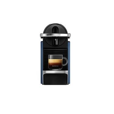 Imagem de Cafeteira Nespresso Pixie Redesign Azul e Preta para Café em Cápsula