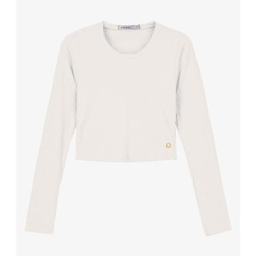 Imagem de Blusa Feminina Manga Longa Endless Bege-Feminino