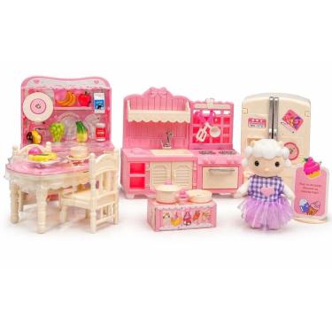 Imagem de Cozinha Casinha Feliz com 26 Peças - ZP01056 - Zoop Toys
