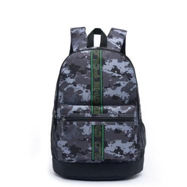 Imagem de Mochila Bolsa Polo One Reforçada Camuflada Espaçosa Notebook, U, CAMUF