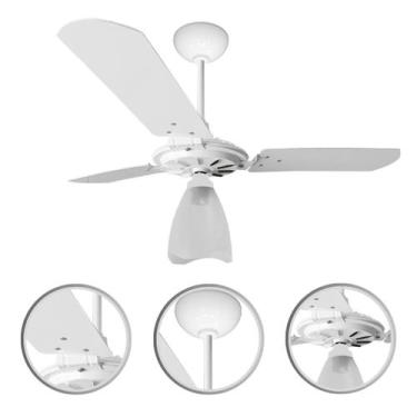 Imagem de Ventilador de Teto Yris 150W Ventex Branco Turbo Silencioso Econômico 