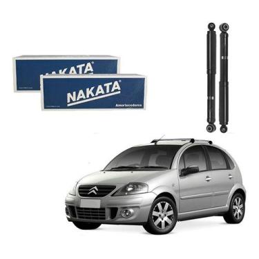 Imagem de Par Amortecedor Traseiro C3 1.4 1.6 2003 A 2012 - Nakata