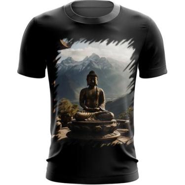 Imagem de Camiseta Dryfit Estátua de Buda Iluminado Religião 10 - Kasubeck Store
