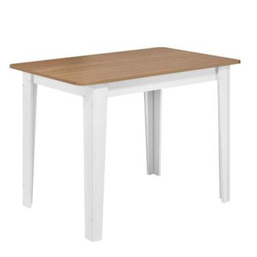 Imagem de Mesa Retangular Delta Nicoli - 110x68 MDF/MDP 15mm - Sonetto, BRANCO/M
