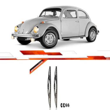 Imagem de Palheta Dianteira 9,5/9,5 pol Fusca 1975 Ate 1996 Encaixe Em Baioneta 