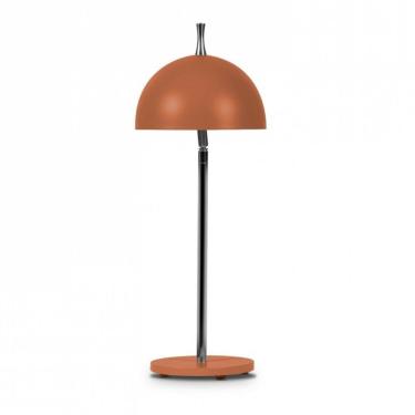 Imagem de Luminária de Mesa Abajur para 1 Lâmpada Redondo 7615 JD Molina Cobre