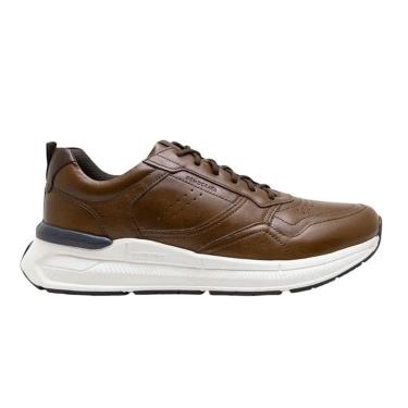 Imagem de Tênis Democrata Denim Brad Ultra Light Masculino - Marrom 42-Masculino