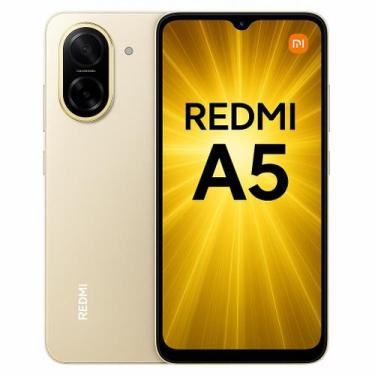 Imagem de Smartphone Xiaomi Redmi A5 64GB, 3GB RAM, 4G, 64GB, Dourado