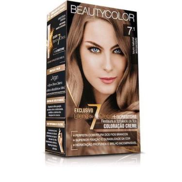 Imagem de TINTURA BEAUTY COLOR 7.1 LOURO ACINZENTADO - Coloração Capilar