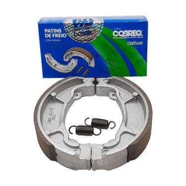 Imagem de Patim freio lona factor 150 125 xtz 150 crosser fazer 250 - COBREQ