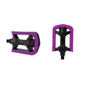 Imagem de Pedal bicolor metalciclo aro 24 ou 26, Roxo