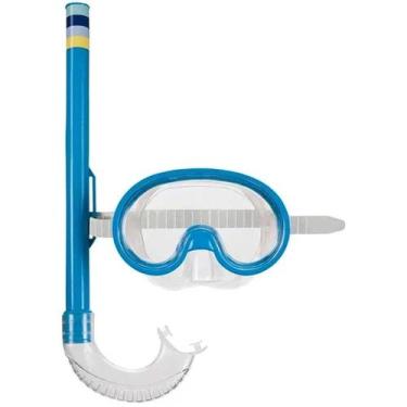 Imagem de Máscara De Mergulho E Snorkel Infantil Cores - 1884 - Mor