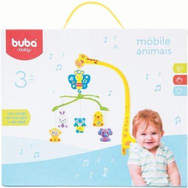 Imagem de Mobile Animais Musical, Buba, Colorido - Buba Toys, 5849