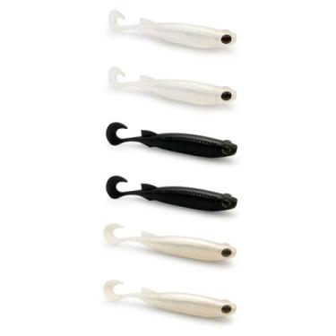 Imagem de Kit 6 Iscas Artificiais Para Pesca Monster 3X E-Shad 15cm, Kit 3