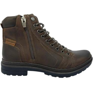 Imagem de Coturno Masculino Casual Dia a Dia Passeio Trabalho em Couro Free Way 