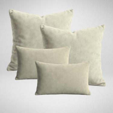 Imagem de Kit Capa Almofada Decorativas Sala Sofá Quarto Cama 02 UN. 50x50cm e 0