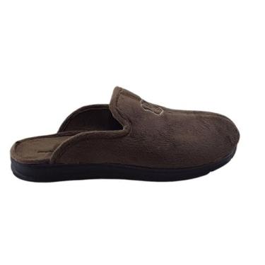 Imagem de Pantufa Masculina Pegada Tecido 166001, Musgo, 37